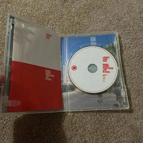 (RARE) The Manic Street Preachers Live In Cuba - Louder Than War DVD - Picture 3 of 3